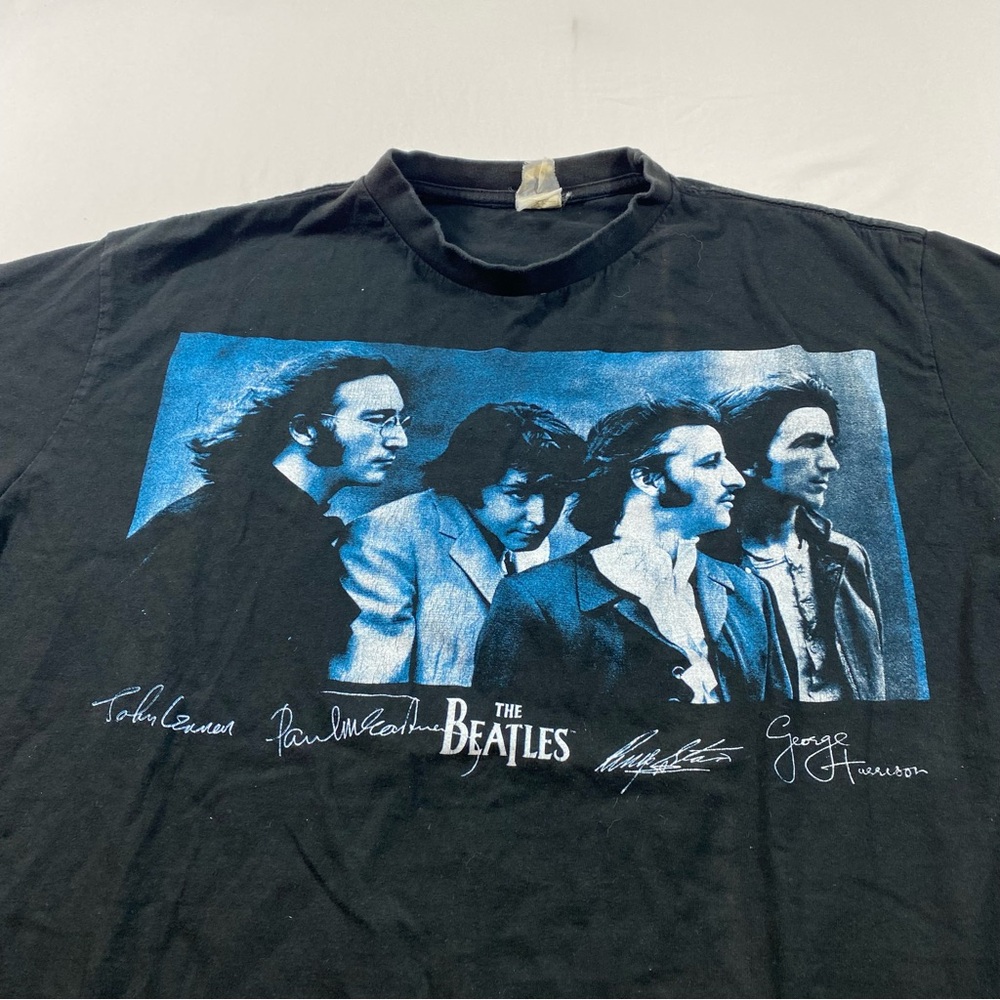 The Beatles Shirt Men X-Large UnisexShort sleeve graphic The Beatles faces shirt